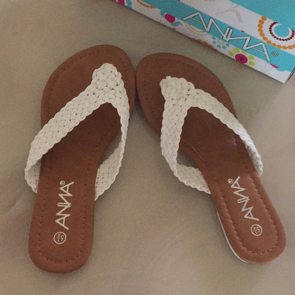 White Sandals